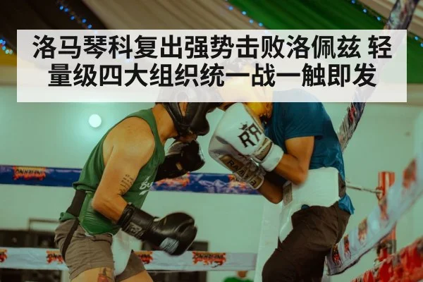 洛马琴科复出强势击败洛佩兹 轻量级四大组织统一战一触即发